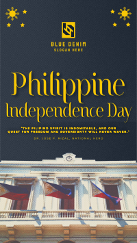 Vintage Philippine Independence Day Instagram Reel Image Preview