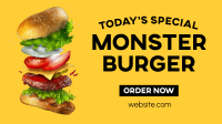 Chef's Special Burger Facebook event cover Image Preview