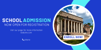 School Admission Twitter post Image Preview