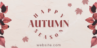 Autumn Season Leaves Twitter post Image Preview