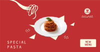 New Pasta Menu  Facebook Ad Image Preview