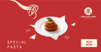 New Pasta Menu  Facebook Ad Preview
