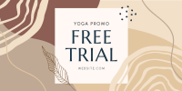 Yoga Free Trial Twitter post Image Preview