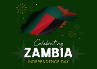 Zambia Freedom Postcard Image Preview