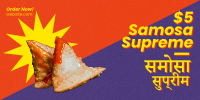 Samosa Supreme Twitter post Image Preview