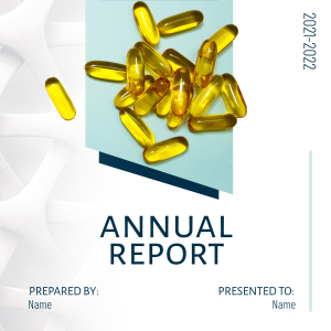 Pharmaceutical Annual Report Instagram post Image Preview