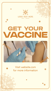 Get Your Vaccine Instagram Story Design