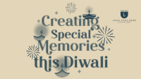 Diya Diwali Wishes Animation Design