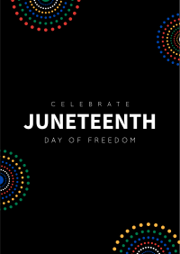 Colorful Juneteenth Flyer Image Preview