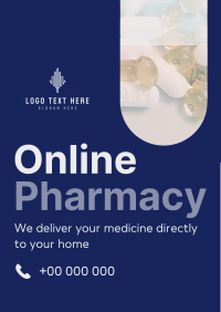 Modern Online Pharmacy Flyer Image Preview