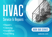 HVAC Technician Postcard Preview