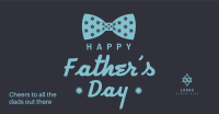Father's Day Bow Facebook Ad Design