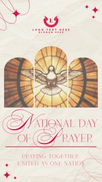 Elegant Day of Prayer YouTube Short Design