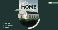 Modern Home Facebook Ad Design