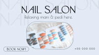 Simple Nail Salon Facebook event cover Image Preview