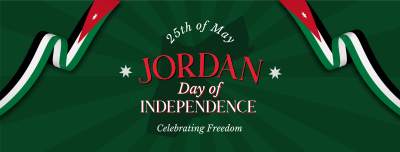 Independence Day Jordan Facebook cover Image Preview