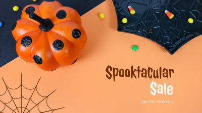 Spooktakular Sale Facebook event cover Image Preview
