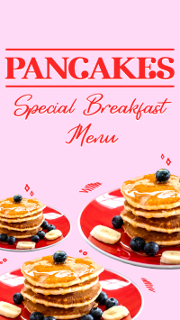 Pancakes For Breakfast YouTube Short Design