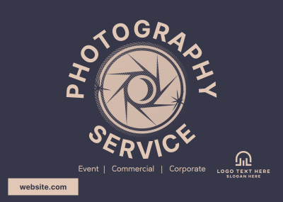 Creative Photography Service  Postcard Image Preview