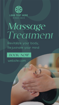 Simple Massage Treatment Instagram reel Image Preview