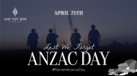 Silhouette Anzac Day Animation Preview