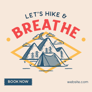 Book a Camping Tour Instagram post Image Preview