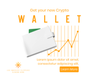 Get Crypto Wallet  Facebook Post Design