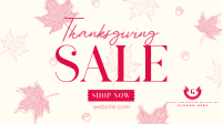 Elegant Thanksgiving Sale Video Image Preview