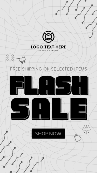 Techno Flash Sale Deals YouTube Short Design