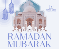 Ramadan Holiday Greetings Facebook Post Design