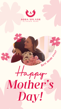 Floral Mothers Day TikTok Video Image Preview