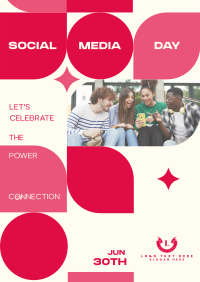 Social Media Day Modern Flyer Image Preview