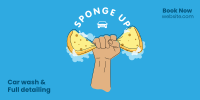 Sponge Up Twitter post Image Preview