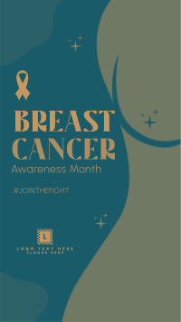 Beat Breast Cancer Instagram Story Design