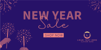 Cheers To New Year Sale Twitter post Image Preview