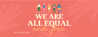 Civilians' Equality Facebook Cover Design
