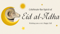 Celebrate Eid al-Adha Facebook Event Cover Design