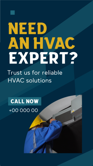 HVAC Care Instagram story Image Preview