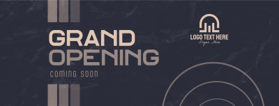 Abstract Shapes Grand Opening Facebook cover Image Preview