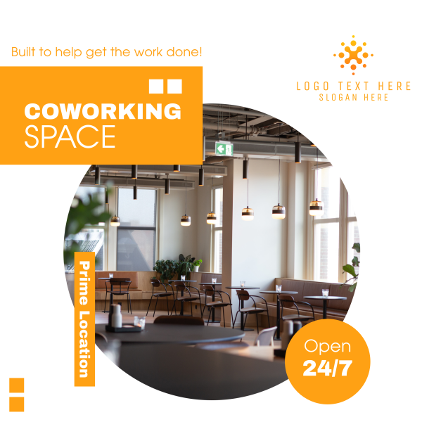Co Working Space Instagram Post Design Image Preview