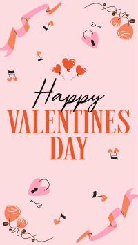 Valentines Greeting Instagram Story Design