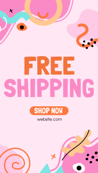 Quirky Shipping Promo Facebook story Image Preview
