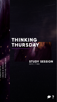 Thursday Study Session Instagram story Image Preview