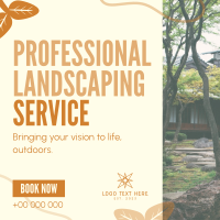Organic Landscaping Service Instagram post Image Preview