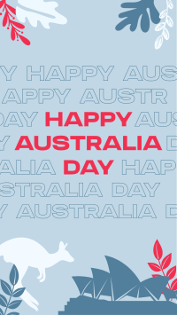 Australia Day Modern Instagram reel Image Preview
