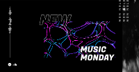 New Music Monday Facebook Ad Design