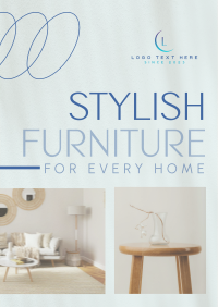 Stylish Furniture Store Flyer Image Preview