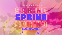 Exclusive Spring Giveaway Animation Image Preview