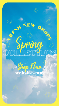 Sky Spring Collection Facebook Story Design