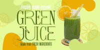 Fresh Healthy Drink Twitter post Image Preview
